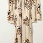 Free People Wild Laurel Maxi Dress Floral Long Sleeve Boho Size XS Photo 0