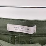 Active USA Olive Green Shorts Photo 4