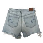 American Eagle  Outfitters high-rise Shortie lightwash cutoff denim jean shorts 4 Photo 1