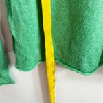 Vintage Y2K Green Flower Top Retro 2000s Coquette Fairycore Soft Girl Large Photo 3