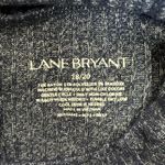 Lane Bryant  Ribbed Knit Long Sleeve Top Womens 18/20 Navy Heather Classic Core Photo 4