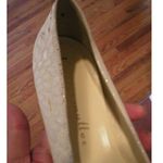 Bettye Muller New Womens 38.5 Designer Italy 8.5 Flats White Silver Rainrop Shoe Photo 11