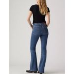 Levi's Premium 726 High Rise Flare Women's Jeans 30x32 lue Wave Mid Medium Wash Photo 2