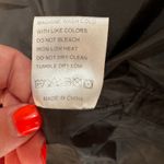 Black Down Puffer Coat Jacket Sherpa Lined Hooded Warm Winter Womens Photo 6