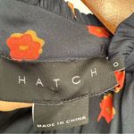 Hatch Black‎ and Red Black Maternity Turtleneck Mock neck Maxi Dress size XS Photo 5