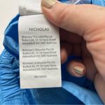 Nicholas The Label Taron Pant Swim Blue Size US‎ 2 Pockets Summer Tie Waist NEW Photo 5