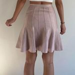 Herve Leger Dusty Pink Designer Skirt Photo 2