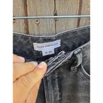 Good American  Tube Denim Maxi Skirt in Black Size 4/27 MSRV $189 Photo 4