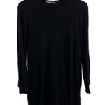 Reformation Jeans Black Extra Soft Long Sleeve Sweater Womens Small Photo 0