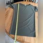 Leith  Dolman Mini Dress Olive Green 3/4 Sleeve Size XS NWOT Photo 4