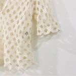 Sandro V-neck pattern lace top Photo 5