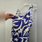 Madewell  Secondwave Square Neck Tank One-Piece Swimsuit in Tropical Floral Photo 2