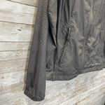 Eddie Bauer Womens M Jacket Softshell Gray Hooded Zip Lightweight Outdoors Photo 9