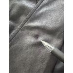 JM Collection  Faux Leather Jacket Coat Draped Black Plus Size M Shoulder Padded Photo 5