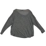 Apt. 9  Cowl Neck Sweater Sz 3X Silver Metallic Thin Knit Holiday Wedding Party Photo 7