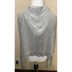 Free Press  Women's Gray Cropped Hoodie‎ Size M Photo 2