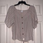 Marshalls Short sleeved button up blouse Photo 0