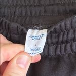 Old Navy  | Black Button Pants Half Partial Tear-Away Size Large Go-Dri Joggers Photo 2