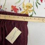 Universal Threads Universal Thread Maroon Velour Top and Wide leg pants set Photo 9