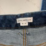 Good American NWT Good Classic Straight Leg Jeans in Indigo207 Photo 6