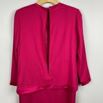 Vintage Henry Lee Dress 12 Pink Layered Look Blazer Long Sleeve Union Label Vtg Photo 8