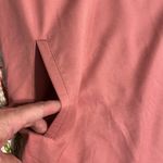 JustFab  size XL lightweight jacket cowl neck button down blush pink with pockets Photo 6