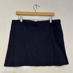 Boutique Navy Blue Skort Women’s Size 4XL NWOT | Tennis Golf Skirt with Shorts Photo 2