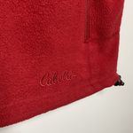 Cabela's Cabela’s red fleece vest size medium Photo 2