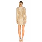 Endless Rose NWT  x Revolve Gold Surplice Dress Photo 2