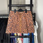 We The Free Free People “Zip It Up” Leopard Print Mini in Multi Photo 3