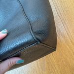 Tory Burch Black Leather Tote Bag Photo 6