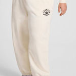 Champion  Women's Cropped Fleece Joggers - Cream 2X Photo 0