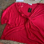 Sage Nwt  the label red blouse large Photo 2