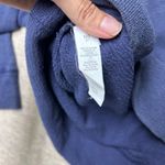 Aerie  'So Salty' Sweatshirt Womens XXS Blue Crew Neck Pullover Beachy Relaxed Photo 4