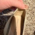 Rebecca Minkoff  light Snakeskin Peep-Toe Heels - Cream says 7 fits like an 8 Photo 4