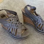 Frye Women's Gray Wedge Sandals Photo 0