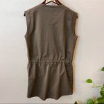 True Religion Women's Military Utility Dress in Militant Green, sleeveless, NWT Photo 6