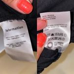 Reformation Davin Scoop Neck Low Back Rhinestone t-strap Black Top Medium NWOT Photo 11