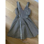 GB Gianni Bini Black Gold Cut Out Sides Sleeveless Mini Formal Dress Size M Fun Photo 15