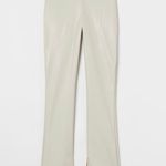 H&M Flared Leather Leggings Photo 0