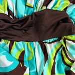 My Michelle  vintage early 2000’s dress vibrant colors swirling pattern Y2K SM Photo 8