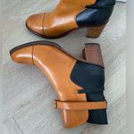 Wolverine Samantha Pleet Tan & Black 1000 Mile Bonny Leather Ankle Boots Sz 9.5 Photo 7