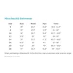 MiracleSuit  Women's Black White Animal Print Swimsuit Bikini Tankini Top Size 8 Photo 7