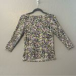 Ted Baker London Normma half sleece flecc multicolor tee size 2 US size 6 Photo 12