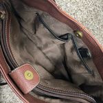 BOC Brown and Black with Buckle Pebble Texture Hand Bag Photo 2