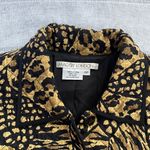 Maggy London Maggie London vintage quilted jacket in animal print. Photo 2