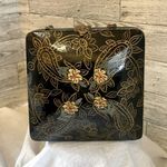 VINTAGE ANTIQUE Victorian style Purse Black Photo 4