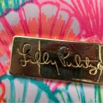 Lilly Pulitzer Wristlet Zipper Wallet w/ Sea Shells Pink/Blue Photo 3
