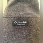 Calvin Klein  Gray Quarter Zip Pullover Performance Fleece Jacket Women’s Small Photo 3