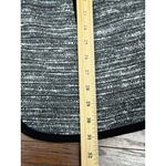 Laundry by Shelli Segal  Black Gray Flare Coat Jacket Womens Size 6 Contrast Trim Photo 11